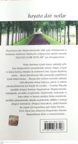 Hayata Dair Notlar Ahmed Günbay Yıldız Timaş Yayınları