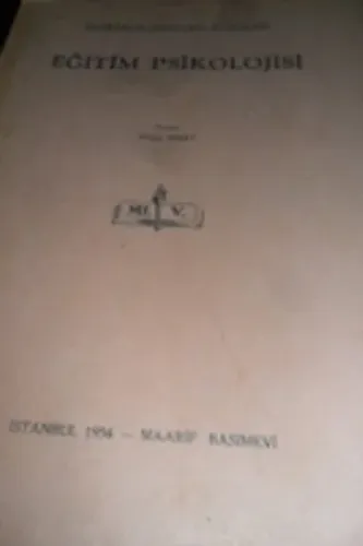 Eğitim Psikolojisi