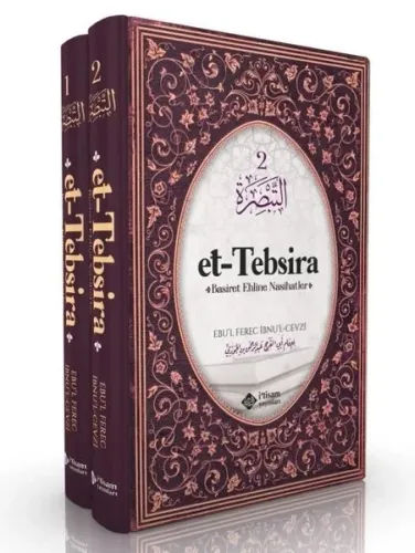 Et Tebsira 2 Cilt Takım Basiret Ehline Nasihatler