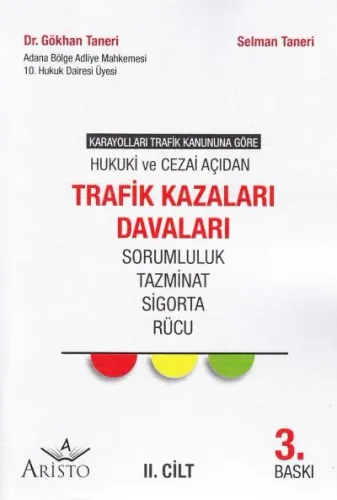 Trafik Kazaları Davaları 2 Cilt ( Takım )