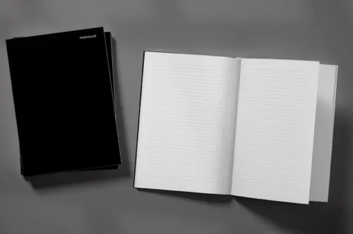 Basketball Ball on Black Background Weekly Planner & Notebook Basketball Ball on Black Background Weekly Planner & Notebook