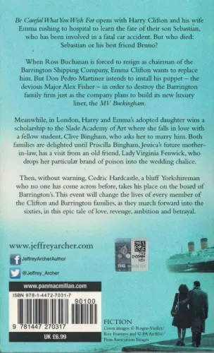 The FixBe Careful What You Wish For Jefferey Archer Pan Book %56 indir