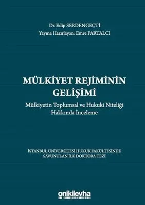 Mülkiyet Rejiminin Gelişimi