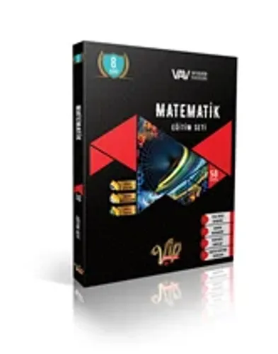 VİP 8.SINIF MATEMATİK EĞİTİM SETİ (2 FASİKÜL) GOLD