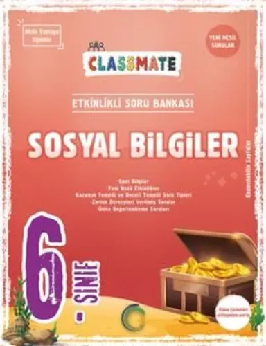 Okyanus Yayınları 6. Sınıf Sosyal Bilgiler Classmate Soru Bankası