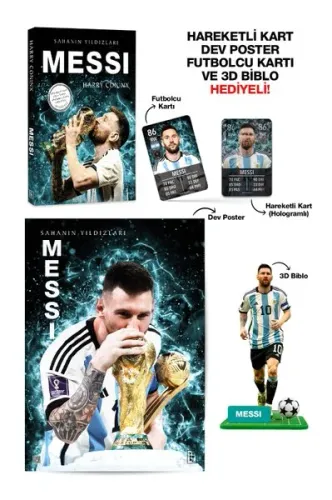 Messi - Sahanın Yıldızları Harry Coninx Parodi Yayınları 9786258364774
