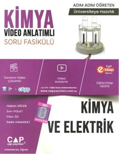 Çap Yayınları Kimya Kimya ve Elektrik Konu Anlatımlı Soru Bankası