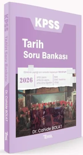 Temsil Yayınları 2026 KPSS Tarih Soru Bankası