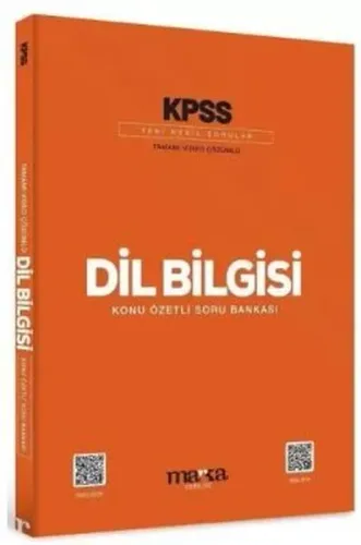 2023 KPSS Dil Bilgisi Konu Özetli Yeni Nesil Soru Bankası Tamamı Video Çözümlü Marka Yayınları