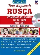 A dan Z ye Tam Kapsamlı Rusça Konuşma Kılavuzu Dilbilgisi Sözlük Renkli Resimli CDli