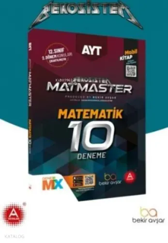 BekoSistem-Matmaster-AYT-Matematik-10lu-Deneme-A-Yayinlari
