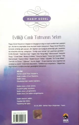 Evliliği Canlı Tutmanın Sırları Ragıp Güzel Çelik Yayınevi