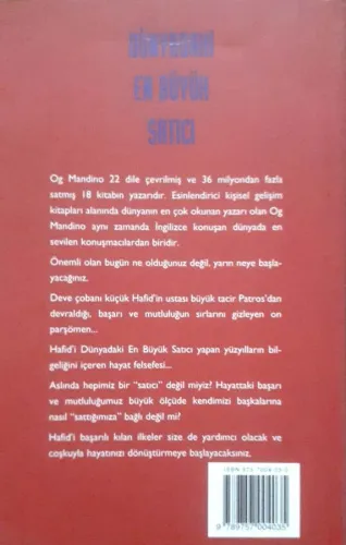Dünyadaki En Büyük Satıcı Og Mandino Boyner Yayınları