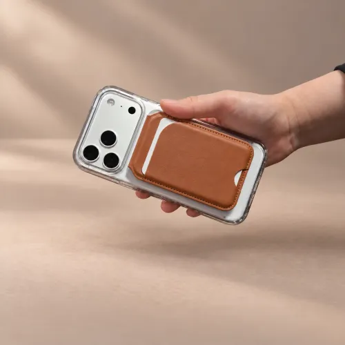 MagSafe Uyumlu Döner Standlı Manyetik Kartlık