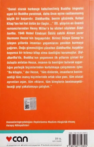 Siddhartha Hermann Hesse Can Roman