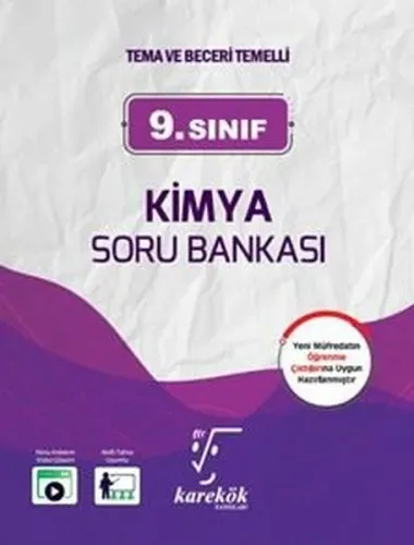 Karekök Yayınları 9. Sınıf Kimya Soru Bankası