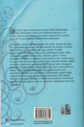 Seni Beklerken Judith McNaught Epsilon Yayıncılık %67 indirimli