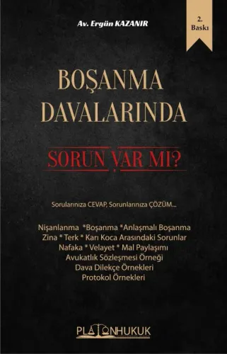 BOŞANMA DAVALARINDA SORUN VARMI 2.BASKI