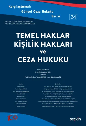 Temel Haklar, Kişilik Hakları ve Ceza Hukuku