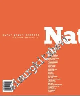 Natama Üç Aylık Hayat Memat Dergisi - Sayı: 8      Ekim, Kasım, Aralık
