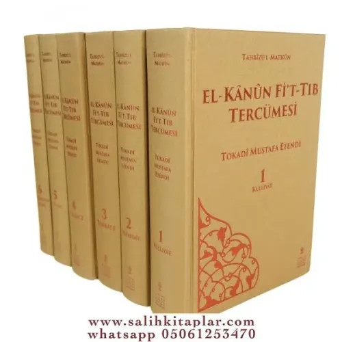Tahbizül Mathün El Kanün Fit Tıb Tercümesi (6 Cilt Takım)