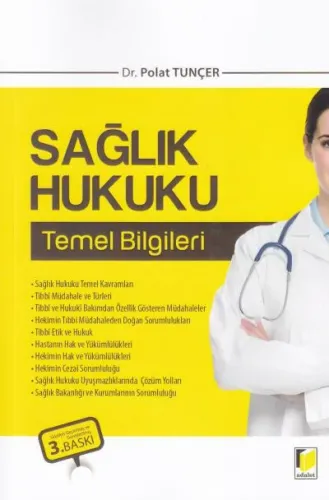 Sağlık Hukuku Temel Bilgiler