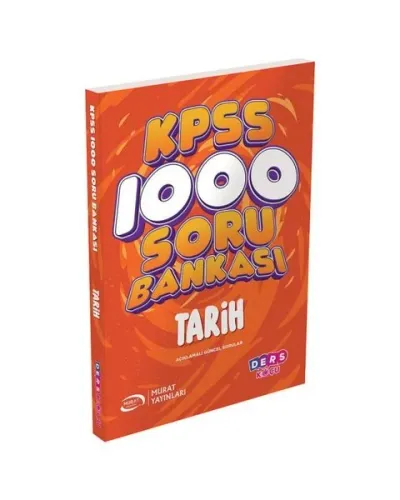 Ders Koçu KPSS Tarih 1000 Soru Bankası Çözümlü Ders Koçu Yayınları