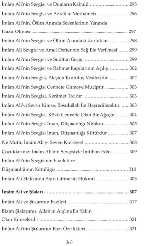 1001 Hadis Işığında İmam Ali (a.s) (Ciltli) Ali Rıza Sabirî