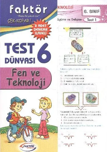 Faktör 6. Sınıf Fen ve Teknoloji Test Dünyası