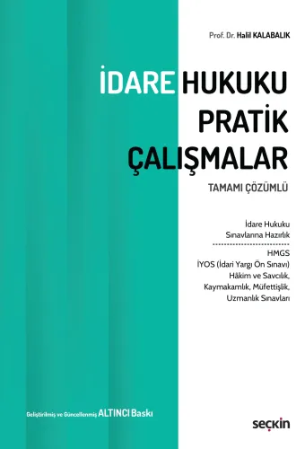 İdare Hukuku Pratik Çalışmalar