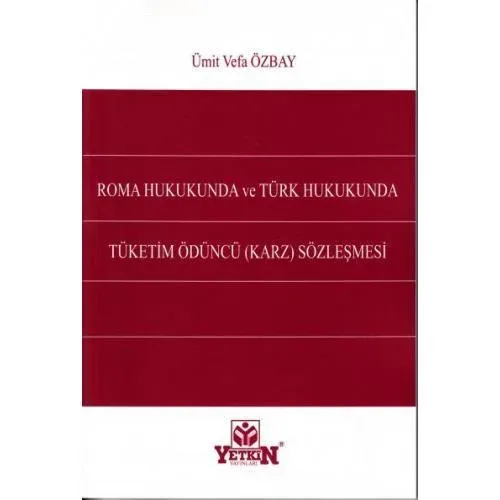 Tüketim Ödüncü (Karz) Sözleşmesi