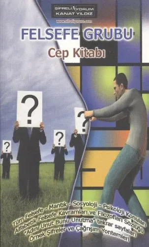 Şifreliyorum Felsefe Grubu Cep Kitabı Kanat Yıldız Şifreliyorum Felsefe Grubu Cep Kitabı Kanat Yıldız