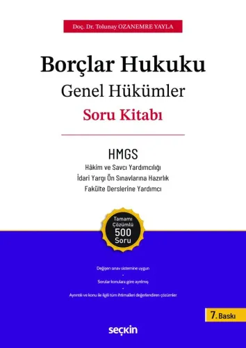 THEMIS – Borçlar Hukuku Genel Hükümler – Soru Kitabı