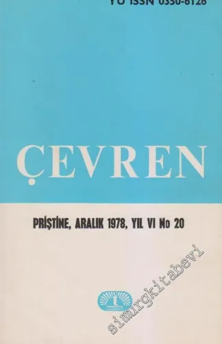 Çevren - Toplum, Bilim, Yazın ve Sanat Dergisi - Sayı: 20    Yıl: 6  Aralık