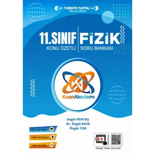Kuan Akademi 11. Sınıf Konu Özetli Fizik Soru Bankası