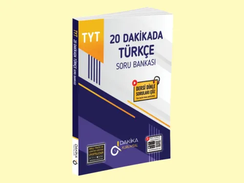 DAKİKA TYT 20 DAKİKADA TÜRKÇE KURUMSAL SORU BANKASI