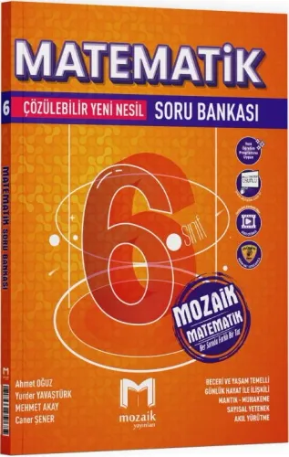 MOZAİK 6. SINIF MATEMATİK SORU BANKASI