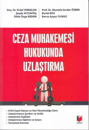 Ceza Muhakemesi Hukukunda Uzlaştırma