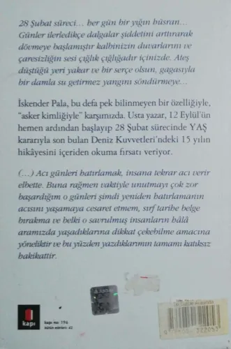 İki Darbe Arasında İlginç Zamanlarda İskender Pala Kapı Yayınları