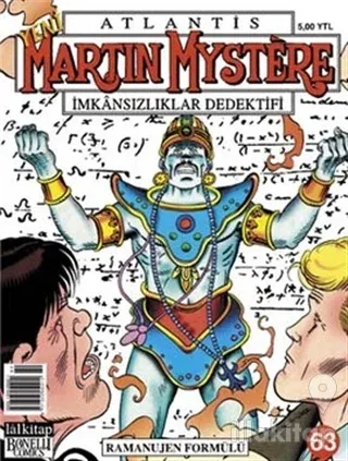 Atlantis Martin Mystere İmkansızlıklar Dedektifi Yeni Seri Sayı: 63 - Ramanujen Formülü