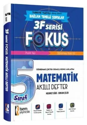 İsem Yayınları 5. Sınıf Fokus Matematik Akıllı Defter