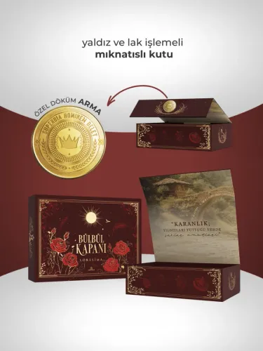 SET-BÜLBÜL KAPANI SERİSİ(4 KİTAP) MIKNATISLI KUTU-YAN BOYAMALI