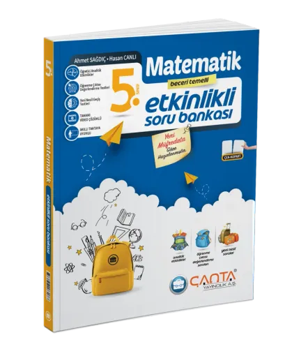 Çanta - 5.Sınıf Etkinlikli Kazanım Matematik Soru Bankası