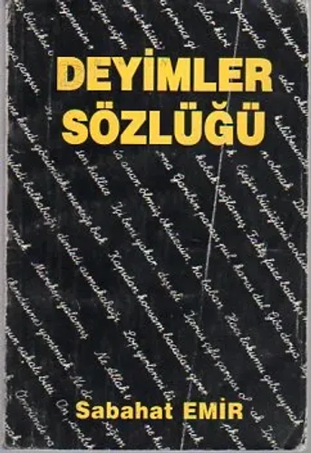 Deyimler Sözlüğü