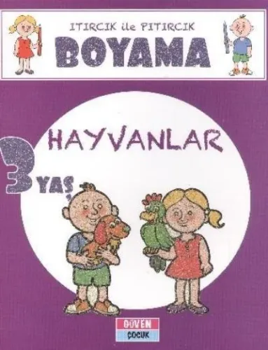 Itırcık İle Pıtırcık Boyama 3 Yaş-15 Kitap Set