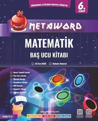 Nartest Yayınları 6. Sınıf Matematik Metaword Baş Ucu Kitabı