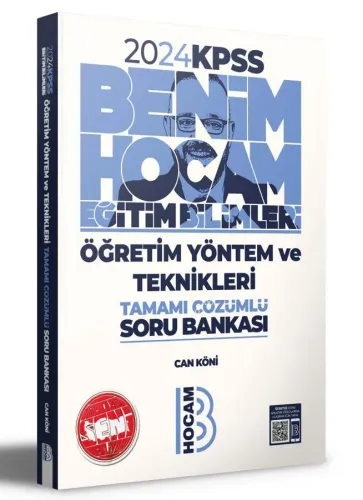Benim Hocam Yayınları 2024 KPSS Eğitim Bilimleri Öğretim Yöntem ve Tek