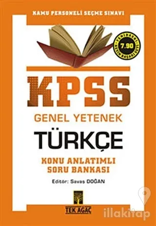 KPSS Genel Yetenek Türkçe Konu Anlatımlı Soru Bankası