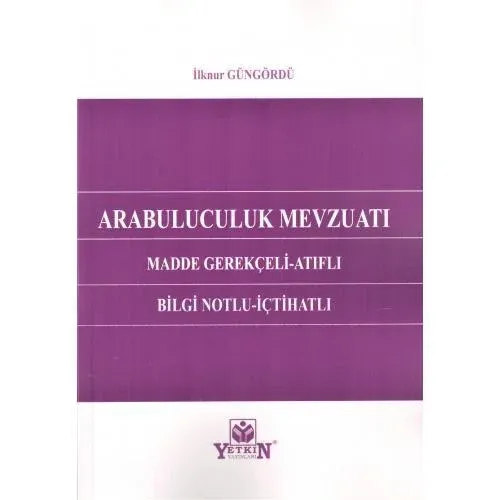 Arabuluculuk Mevzuatı