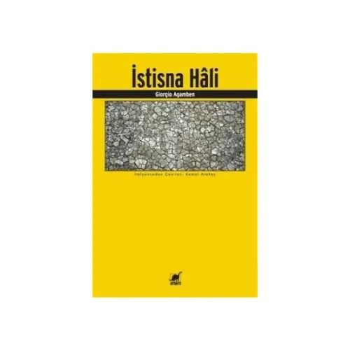 İstisna Hali - Giorgio Agamben